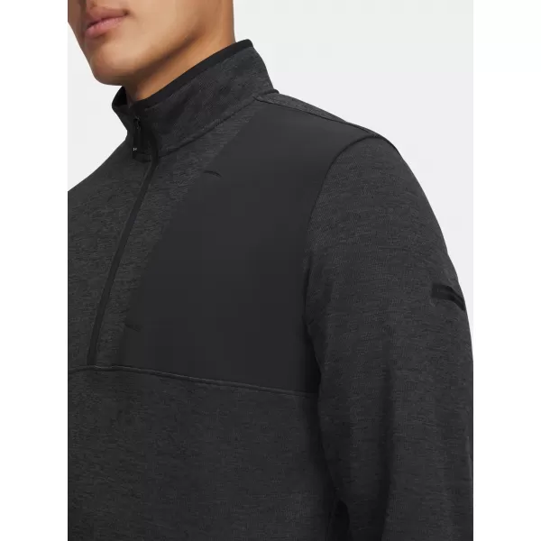  Férfi pulóver UNDER ARMOUR UA DRIVE SWEATERFLEECE HZ 6005671-001 FEKETE 
