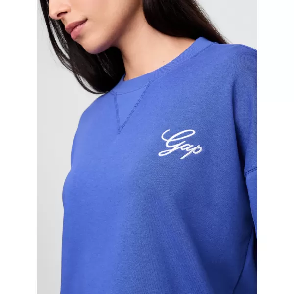  Női pulóver GAP LOGO HORSESHOE SWEATSHIRT 767368-02 VAKÍTÓ KÉK 