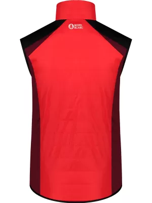 Férfi sportmellény NORDBLANC CREVICE NBWJM8331 PIROS