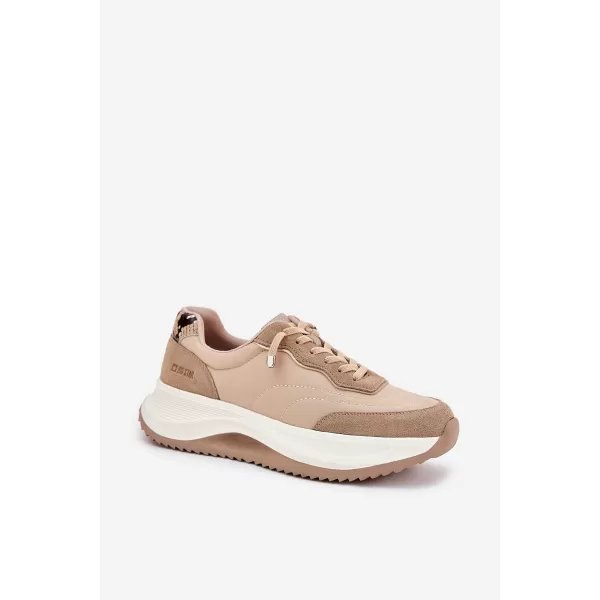  Női tornacipő BIG STAR RR274A345 BEIGE Big Star Shoes 