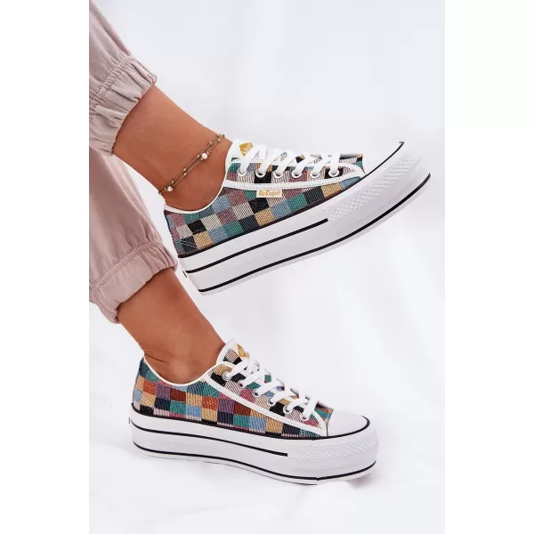  Női tornacipő LEE COOPER LCW-25-31-3441L FEKETE 