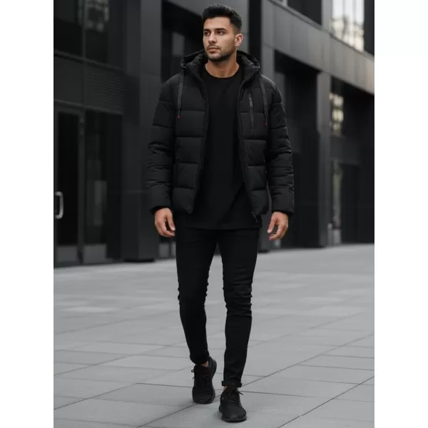  Férfi dzseki DSTREET TX5117 FEKETE 