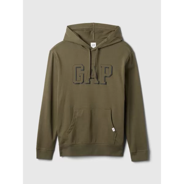  Férfi pulóver GAP ATHLETIC LOGO PULLOVER HOODIE 542302-01 OLAJBOGYÓ ÉJSZAKA 