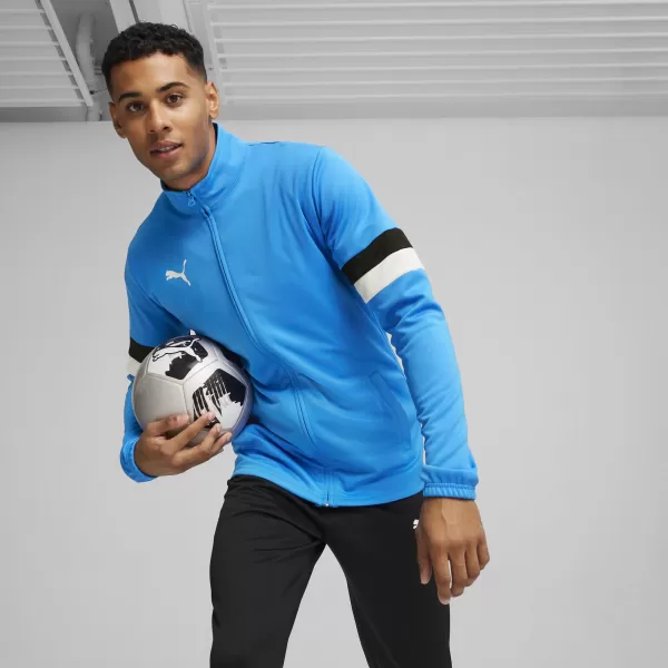  Férfi tréningruha szett PUMA TEAMRISE TRACKSUIT 658653_02 IGNITE BLUE/ KÉK/PUMAFEKETE GYÚJTÁS 