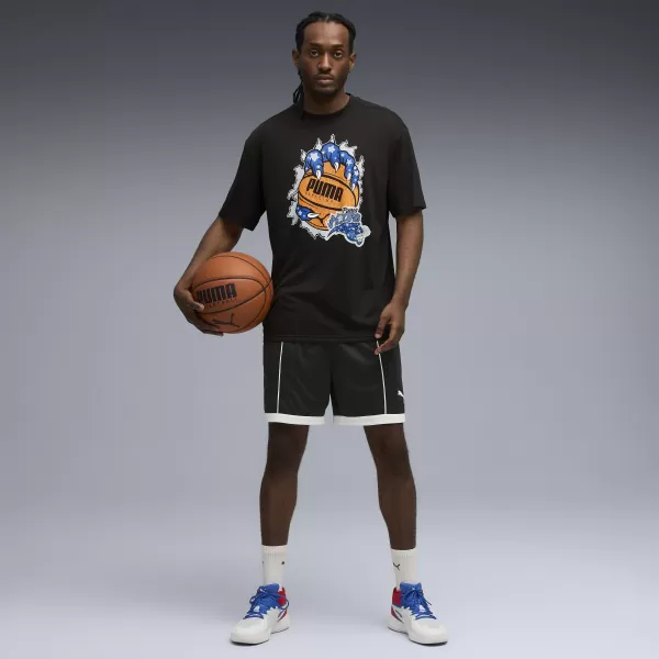  Férfi póló PUMA HOOPAVERSE TEE 3 632891-02 PUMA FEKETE 