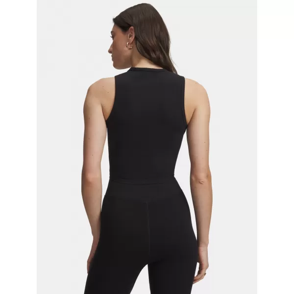  Női felső UNDER ARMOUR SEAMLESS COTTON HAND TANK 6011132-008 FEKETE 