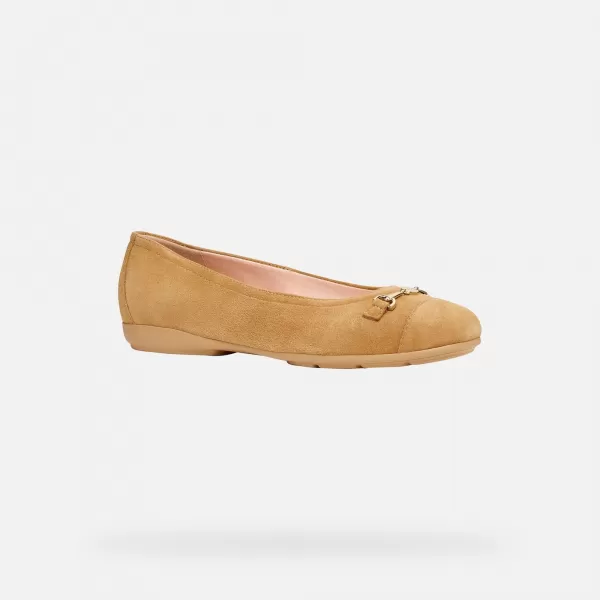  Női balerinák GEOX ANNYTAH G012968 BARNA 