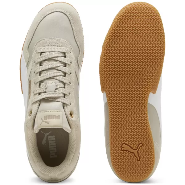  Női cipők PUMA BELLA DONNA NYLON 403554-05 DESERT DUST/ SIVATAGI POR/PUMA FEHÉR/ARANY 