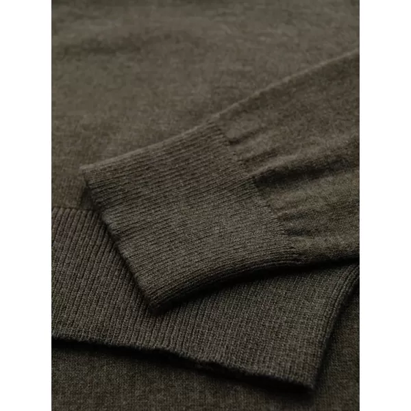 Férfi pulóver OMBRE OM-SWBS-0106 OLÍVA MELANZS 