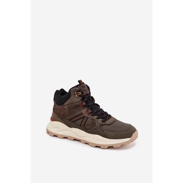 Férfi cipők WRANGLER WEST 20253027 FEKETE 