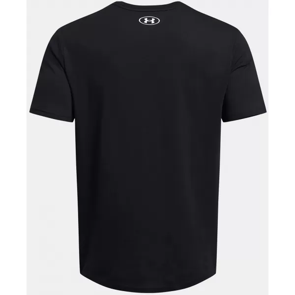  Férfi póló UNDER ARMOUR GL FOUNDATION UPDATE SS 1382915-001 FEKETE 