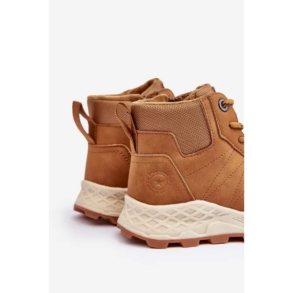  Gyermek téli cipő BIG STAR MM374202 CAMEL Big Star Shoes 