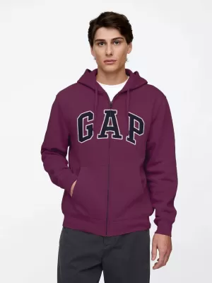 Férfi pulóver GAP LOGO HOODIE ZIP 674144-23 KORONA ÉKSZER