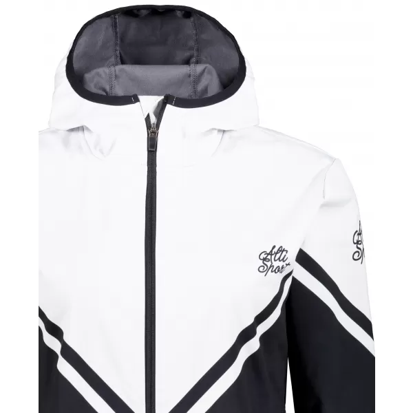  Női prémium softshell kabát ALTISPORT VOJ/ALW101JACK01 FEKETE-FEHÉR 