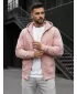 Férfi pulóver DSTREET BX4834 RÓZSASZÍN