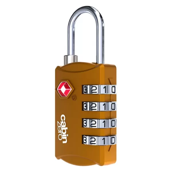  Zár CABINZERO TSA Travel Lock NARANCSOS HIDEG 