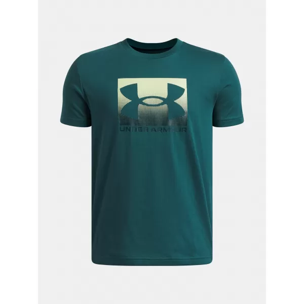  Fiú póló UNDER ARMOUR B BOXED SPORTS UPDATE SS 1388672-338 ZÖLD 