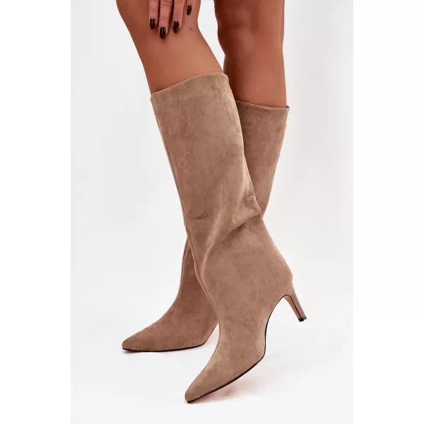  Női csizma BOTO JEHLU 40518 BROWN BARNA 