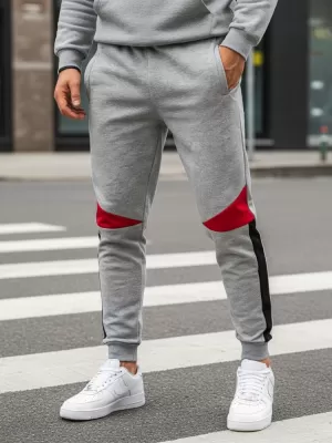 Férfi nadrág DSTREET UX3241 VILÁGOSSZÜRKE
