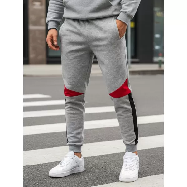  Férfi nadrág DSTREET UX3241 VILÁGOSSZÜRKE 