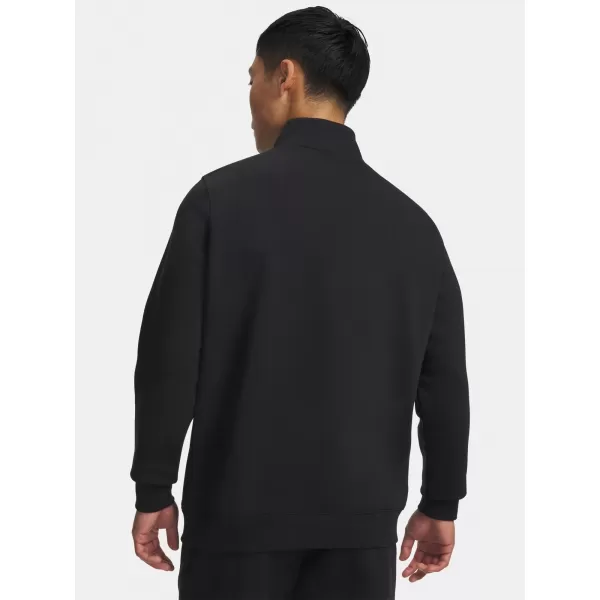  Férfi pulóver UNDER ARMOUR ICON FLEECE 1/4 ZIP 6012710-001 FEKETE 