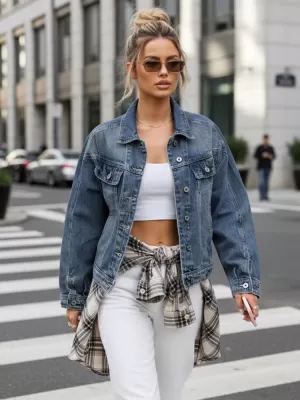 Női kabát DSTREET TY5632 KÉK