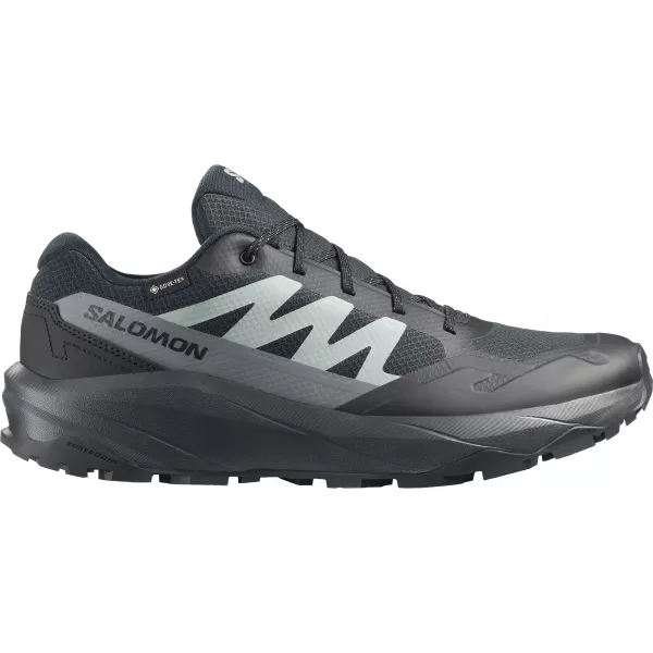  Férfi cipők SALOMON OUTSCAPE GTX L49137300 FEKETE/ASZFALT/KOVÁCSOLTVAS 
