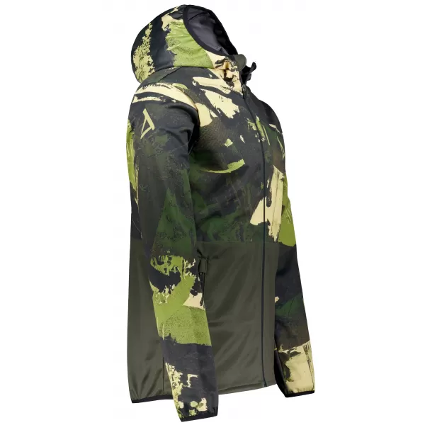  Férfi prémium softshell kabát ALTISPORT VOJ/ALM125JACK01 MASZK/GRN 