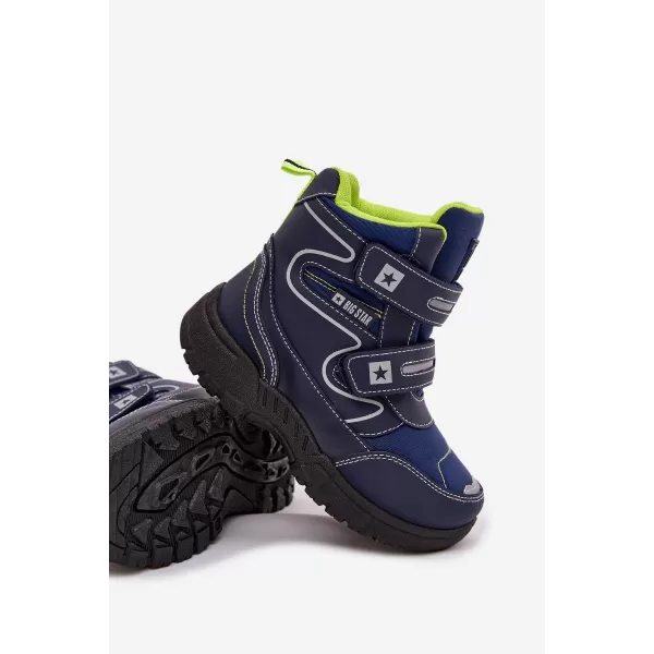  Gyermek hócsizma BIG STAR OO374048 BLUE Big Star Shoes 