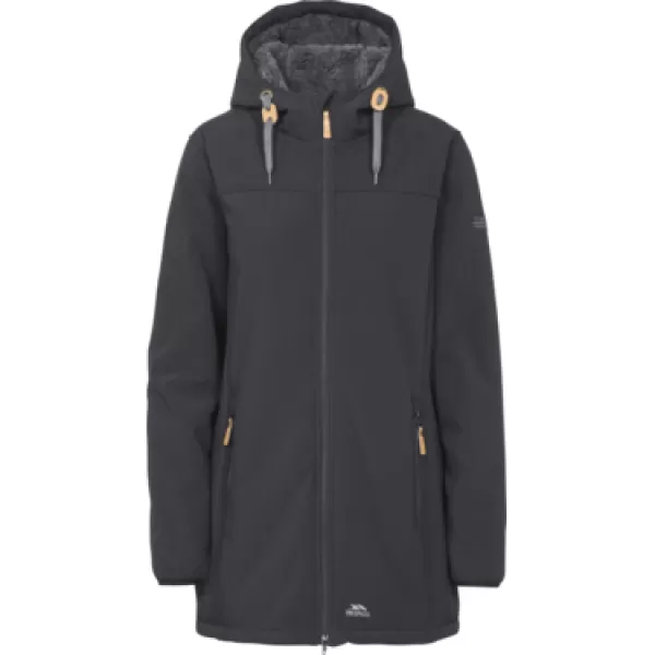  Női softshell kabát TRESPASS KRISTEN FEKETE 