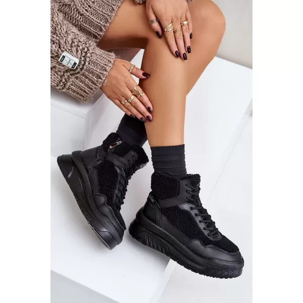  Női tornacipő LEE COOPER LCJ-24-47-3145 FEKETE 