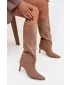 Női csizma BOTO JEHLU 40518 BROWN BARNA