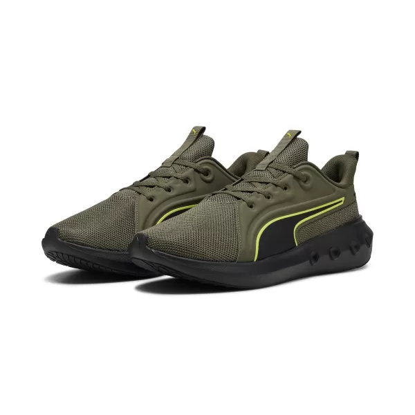  Csizma PUMA SOFTRIDE CARSON 310154_22 LODEN ZÖLD/FEKETE/LUX LIME 