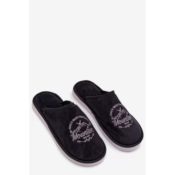  Férfi papucs BOTO TIRANNE 40751 FEKETE 