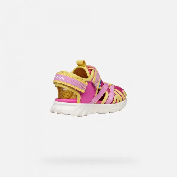  Lány szandál GEOX SANDAL AIRADYUM J55MTB01454C8063 RÓZSASZÍN 