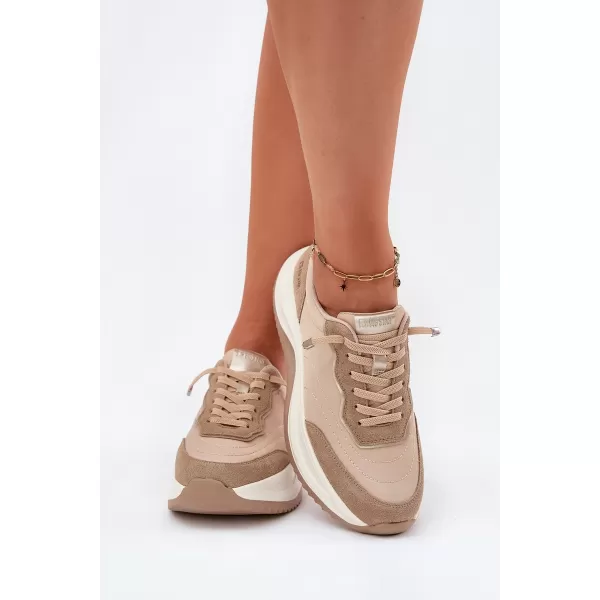  Női tornacipő BIG STAR RR274A345 BEIGE Big Star Shoes 
