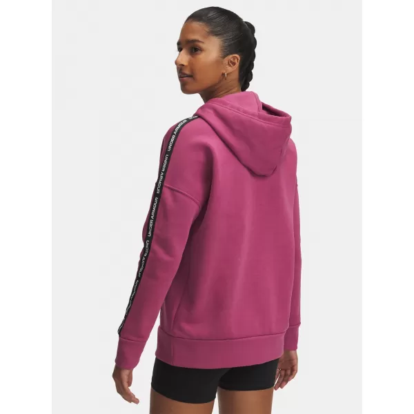  Női pulóver UNDER ARMOUR ICON FLEECE TAPED HDY 6003708-659 PIROS 