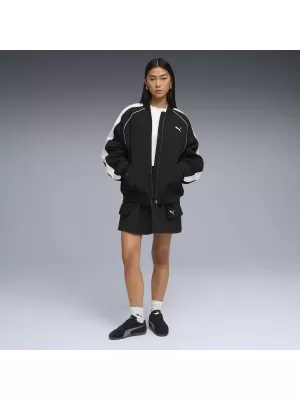 Női szoknya PUMA WARDROBE ESS WV CARGO SKIRT 634584_01 PUMA FEKETE