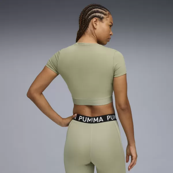  Női póló PUMA W STRONG TEE - SHORT 526805-82 LUX HADSEREG 