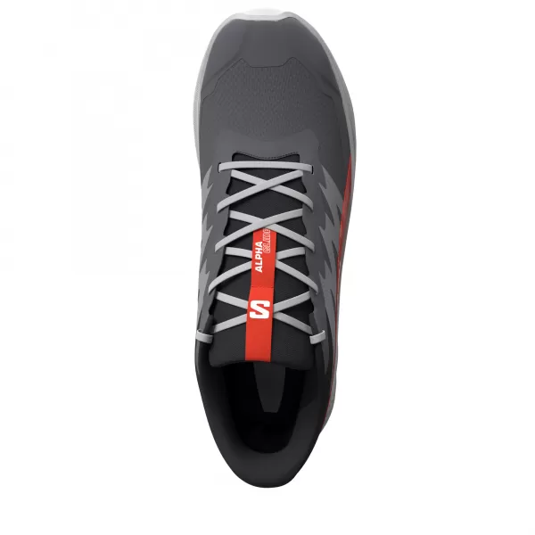  Férfi cipők SALOMON ALPHAGLIDE GTX L47975300 VÁRKŐ/HOLDKŐ/CSERESZNYEPARADICSOM 