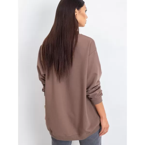  Női pulóver BASIC FEEL GOOD RV-BL-5185.92P BARNA 