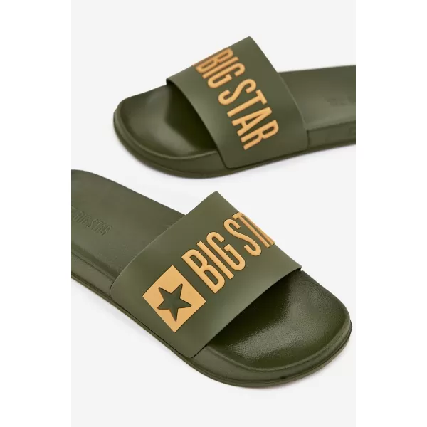  Férfi papucs BIG STAR SS174360 GREEN Big Star Shoes 