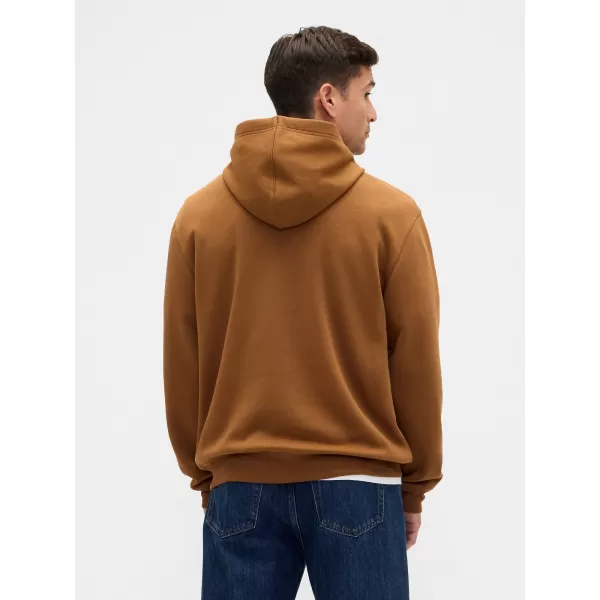  Férfi pulóver GAP LOGO HOODIE PULLOVER 674148-27 GAZDAG GYÖMBÉR 