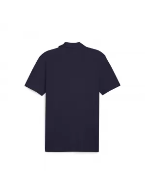 Férfi póló gallérral PUMA TEAMGOAL CASUALS POLO 658605_06 PUMA NAVY/PUMA WHITE