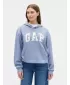 Női pulóver GAP LOGO HOODIE PULLOVER 463506-95 ELIT KÉK