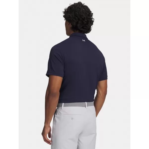  Férfi póló UNDER ARMOUR T2G PIQUE POLO 6012303-410 KÉK 
