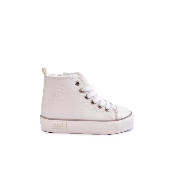  Gyermek tornacipő BIG STAR KK374227 WHITE Big Star Shoes 