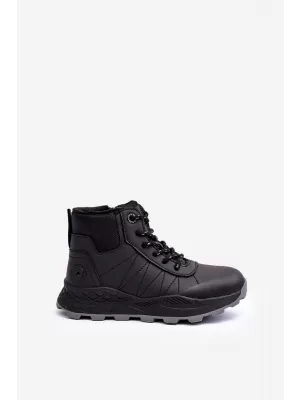 Gyermek téli cipő BIG STAR MM374203 BLACK Big Star Shoes