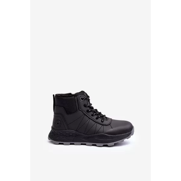  Gyermek téli cipő BIG STAR MM374203 BLACK Big Star Shoes 