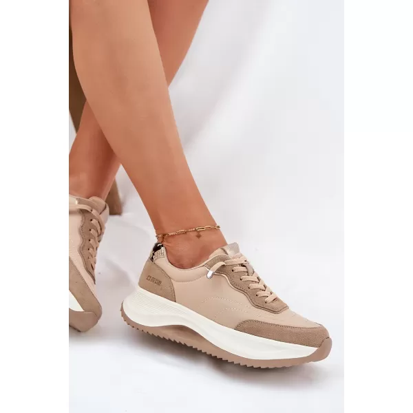  Női tornacipő BIG STAR RR274A345 BEIGE Big Star Shoes 